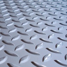 Лист нержавеющий рифленый г/к чечевица AISI 304 8 мм ГОСТ 8568-77