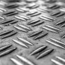 Лист нержавеющий рифленый г/к дуэт AISI 304 6 мм